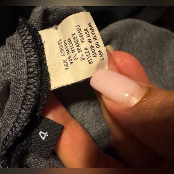 Yigal Azrouel Black Long Sleeve Dress size 4. E3 - Picture 17 of 17